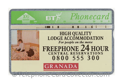 BTA054: Granada Services - BT Phonecard