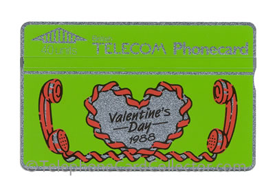 BTC005: Valentine's Day 1988 - BT Phonecard