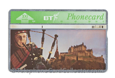 BTC057: Tourism (3) Scots Guard Piper - BT Phonecard