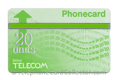 BTD028: 6th Issue 20unit BT Phonecard Definitive - BT Phonecard