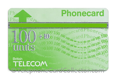 BTD030: 6th Issue 100unit BT Phonecard Definitive - BT Phonecard