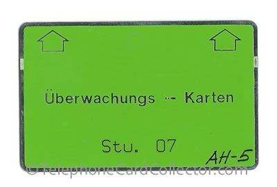 Uberwachungs - Karten - Stu. 07 - 'notched'