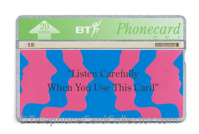BTI040: Listen Carefully - BT Phonecard