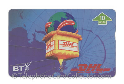 BTP359: DHL Worldwide Express - BT Phonecard