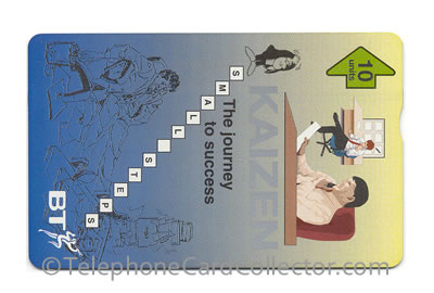 BTP431: Landis & Gyr Kaizen (Silver Card) - BT Phonecard