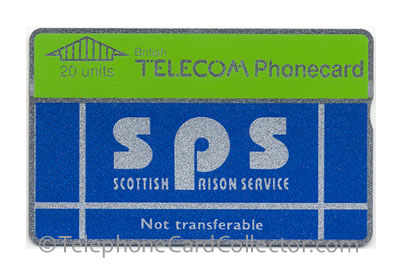 CUP002: Scottish Prison Service - BT Phonecard