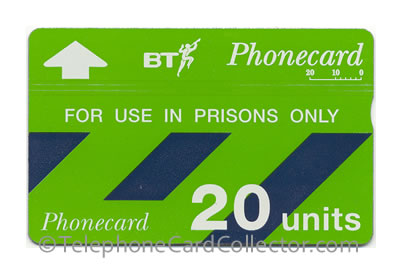 Final issue BT Phonecard for use in UK Prisons only , the card was issued in 2003