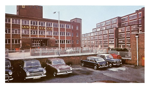 Landis and Gyr UK factory in North Acton, London, England